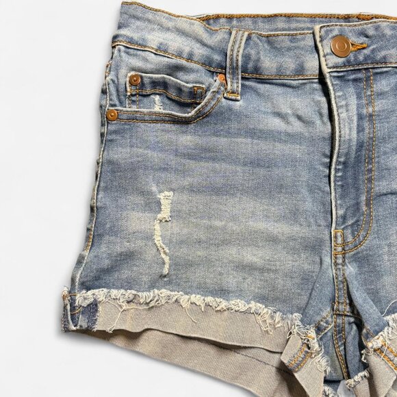 Celebrity Pink Jean Slightly Distressed Shorts - Picture 2 of 5